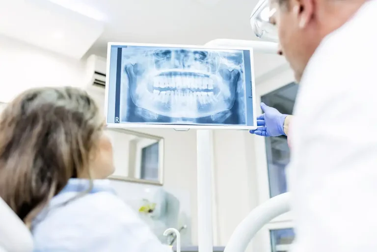 Digital x-ray at Tysons Dental Spa in Vienna, VA.
